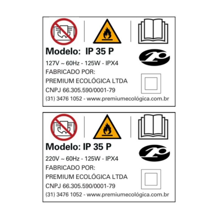 Chocadeira Para Pássaros IP 35P  com controle digital de temperatura e umidade