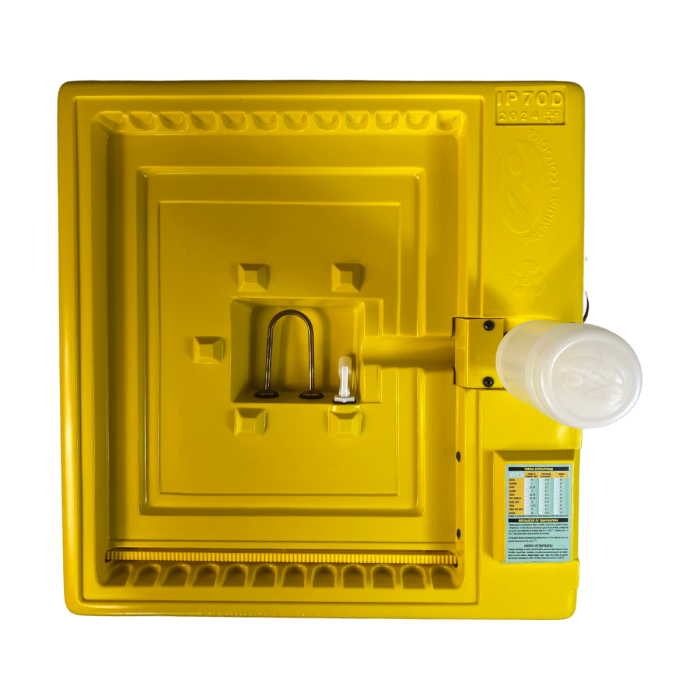 Chocadeira IP 70 (70 Ovos) CONTROLE DIGITAL DE TEMPERATURA E UMIDADE