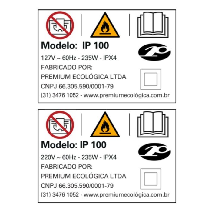 Chocadeira IP 100  (100 Ovos) controle digital de temperatura