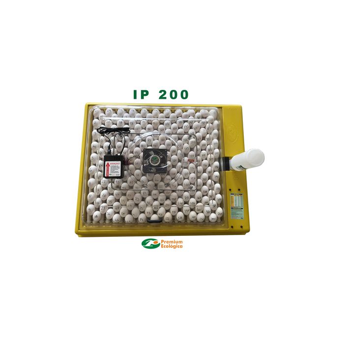 Chocadeira IP 200 (200 Ovos) controle digital de temperatura e umidade