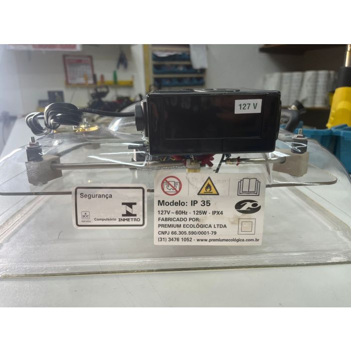 Chocadeira IP 35 controle digital de temperatura (Não atende pássaros) 