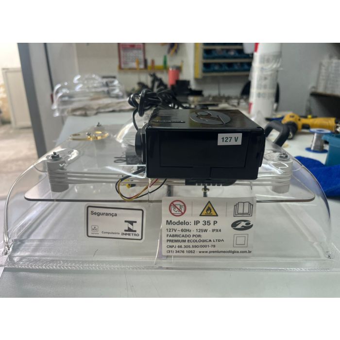 Chocadeira Para Pássaros IP 35P  com controle digital de temperatura e umidade