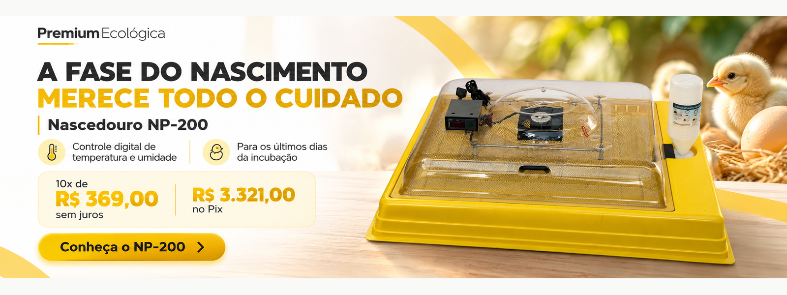 Nascedouro NP-200 Premium Ecológica